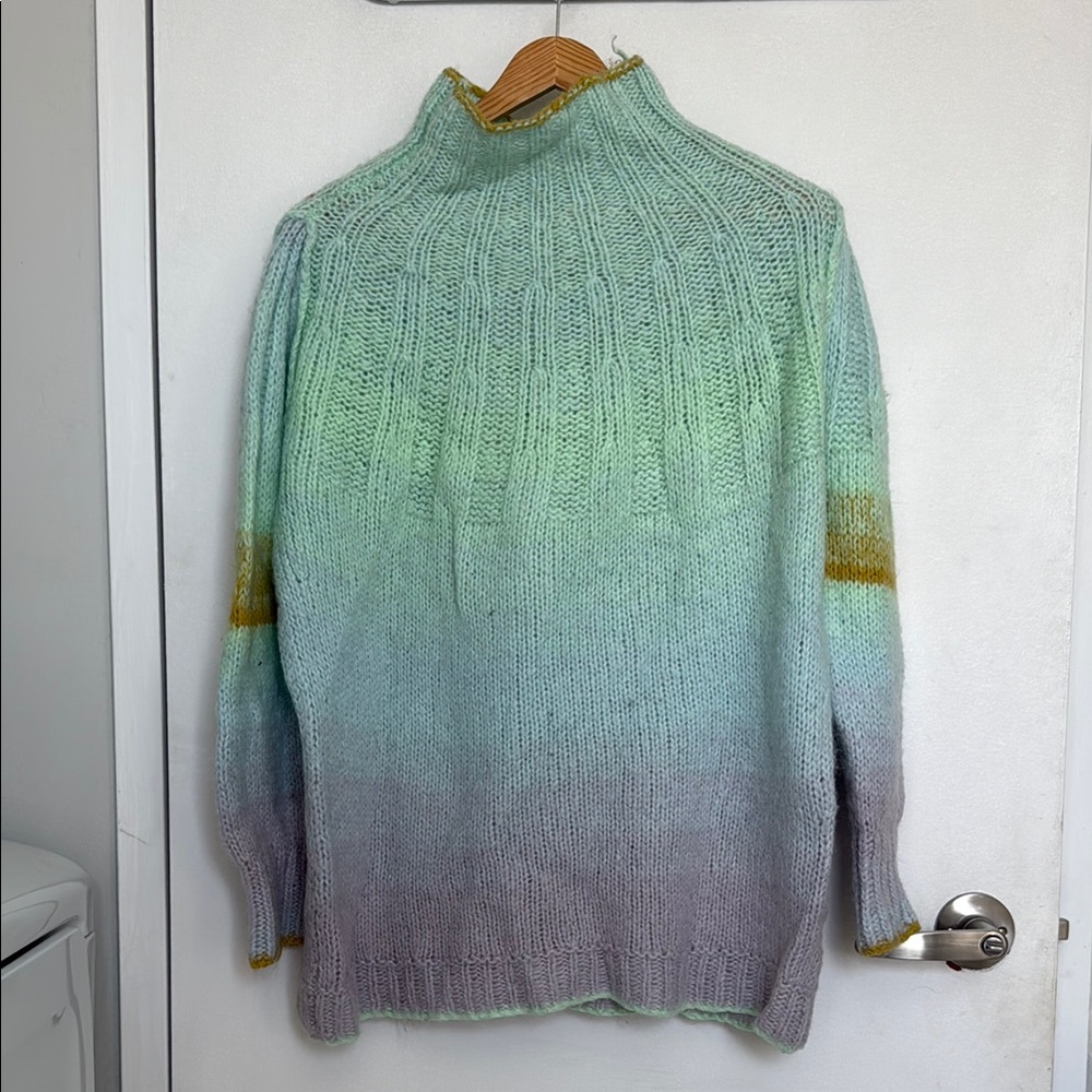 Gradient Knit Women's Sweater
